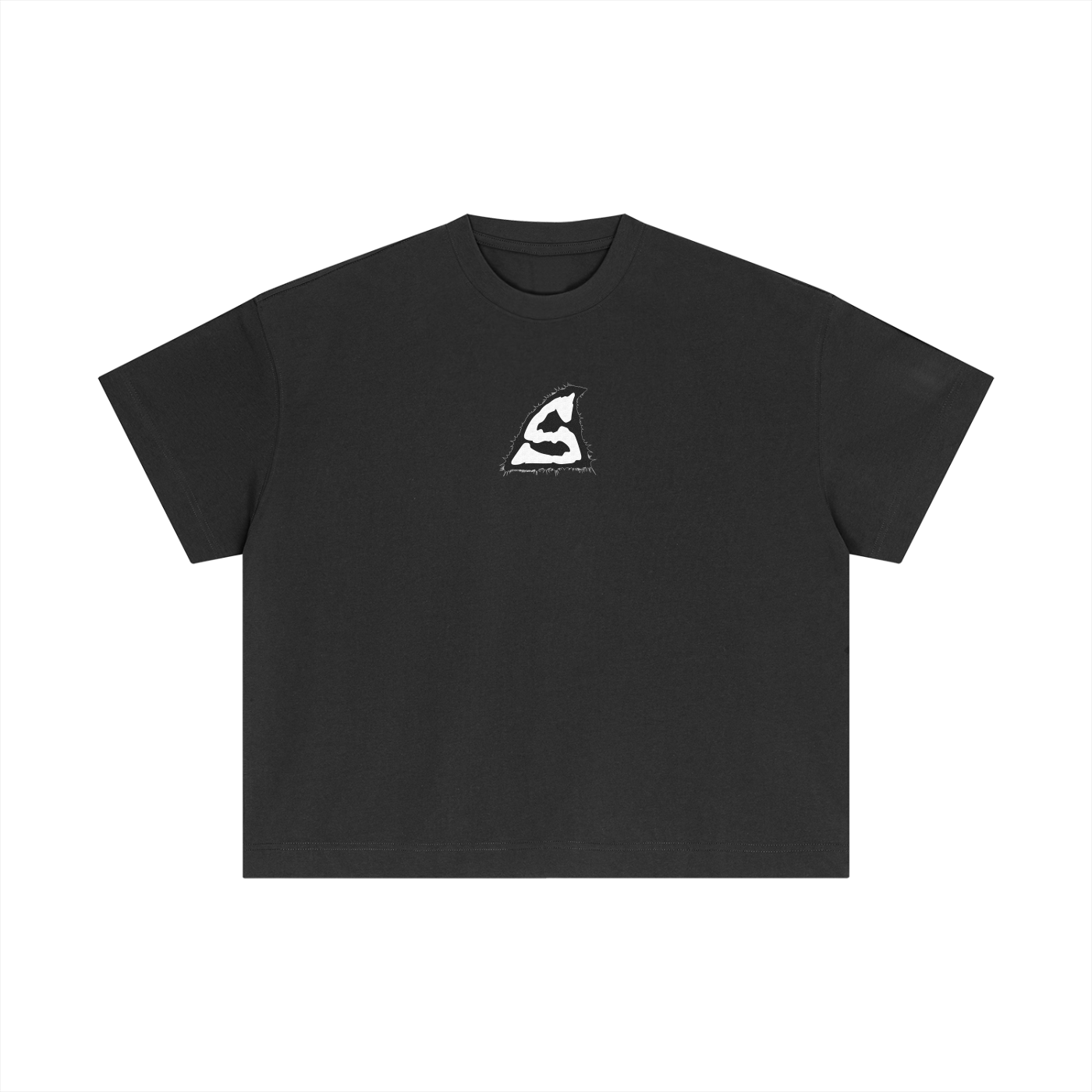 Dark LOGO boxy tee