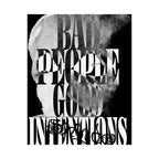 SHINDO x VILE bad people good intentions poster