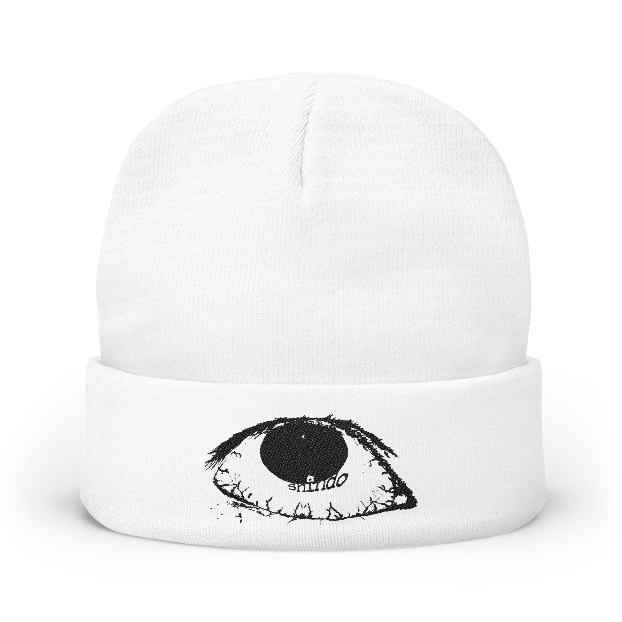 Light Shindo EYE knit beanie