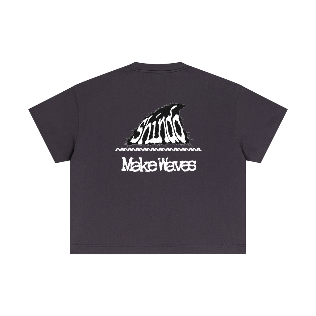 Dark LOGO boxy tee