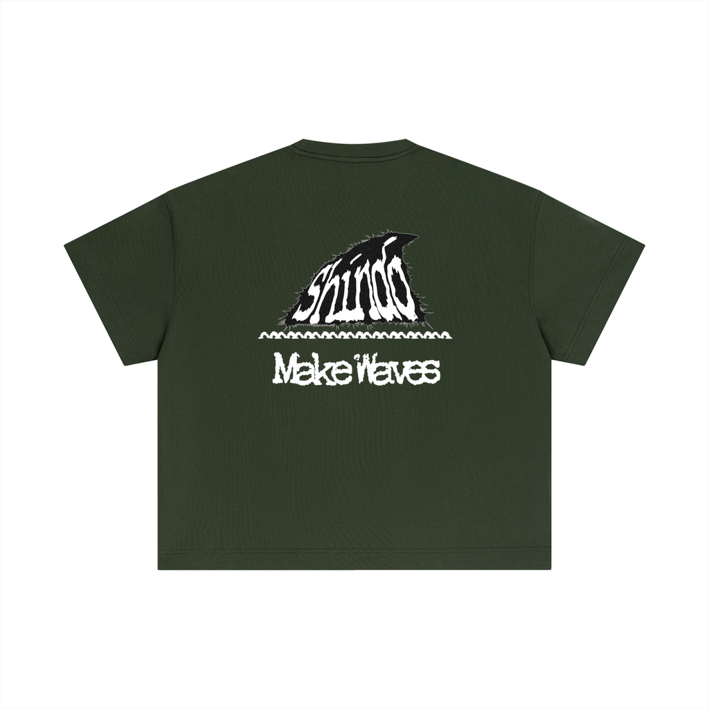 Dark LOGO boxy tee