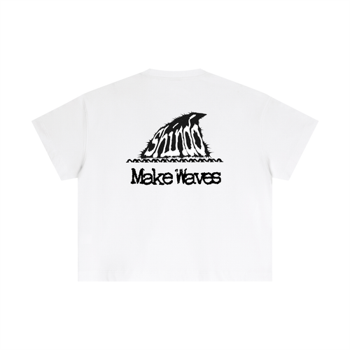 Light LOGO boxy tee