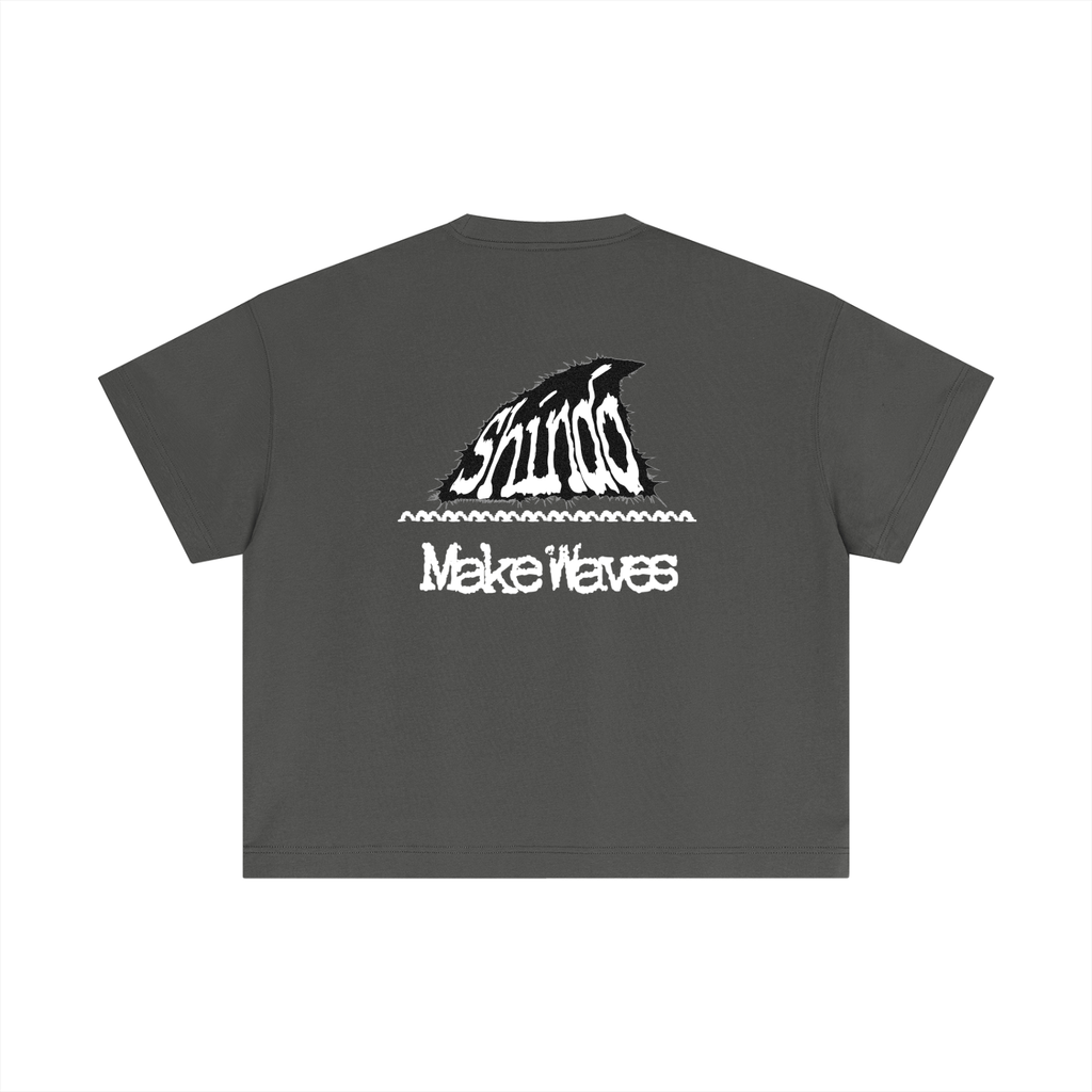 Dark LOGO boxy tee