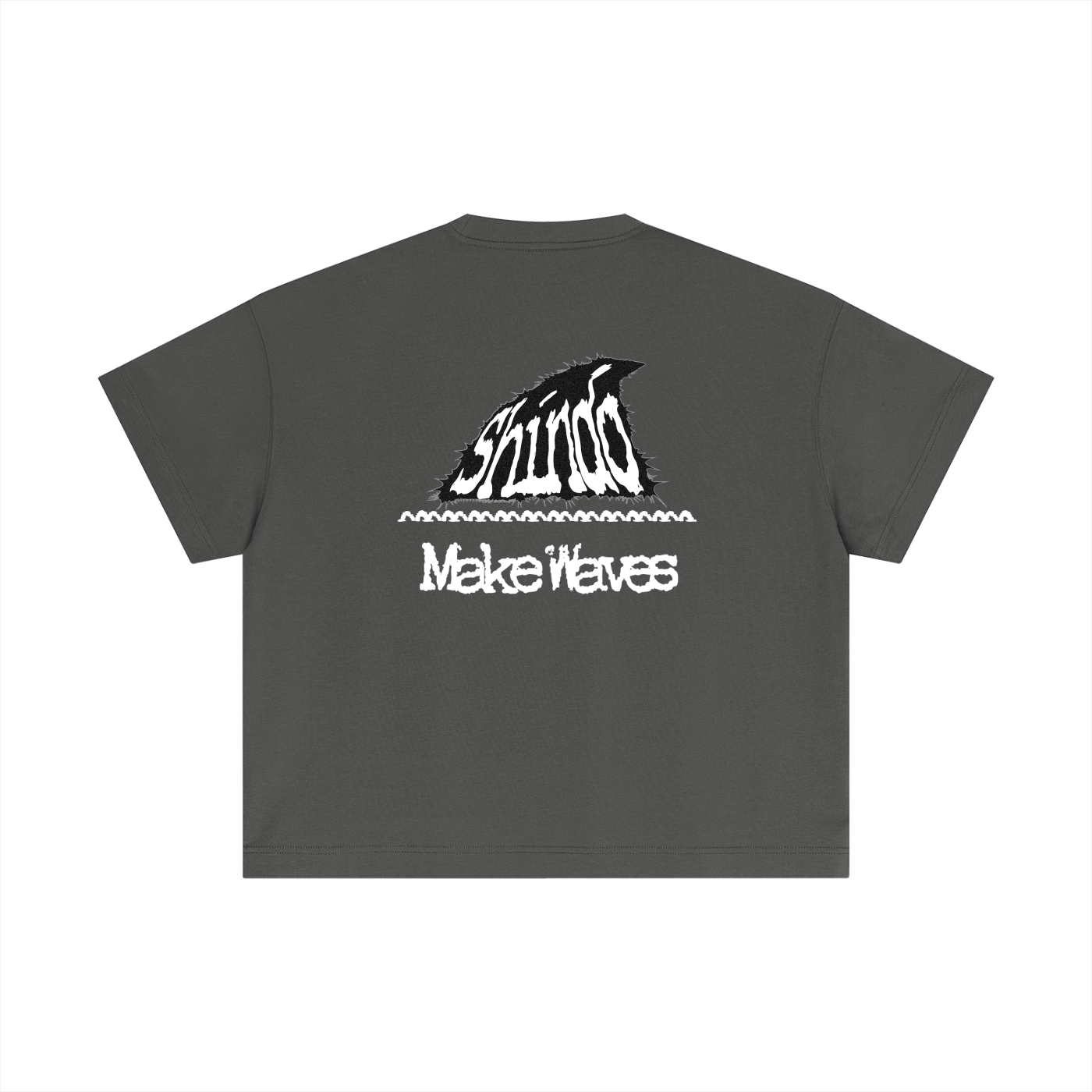 Dark LOGO boxy tee