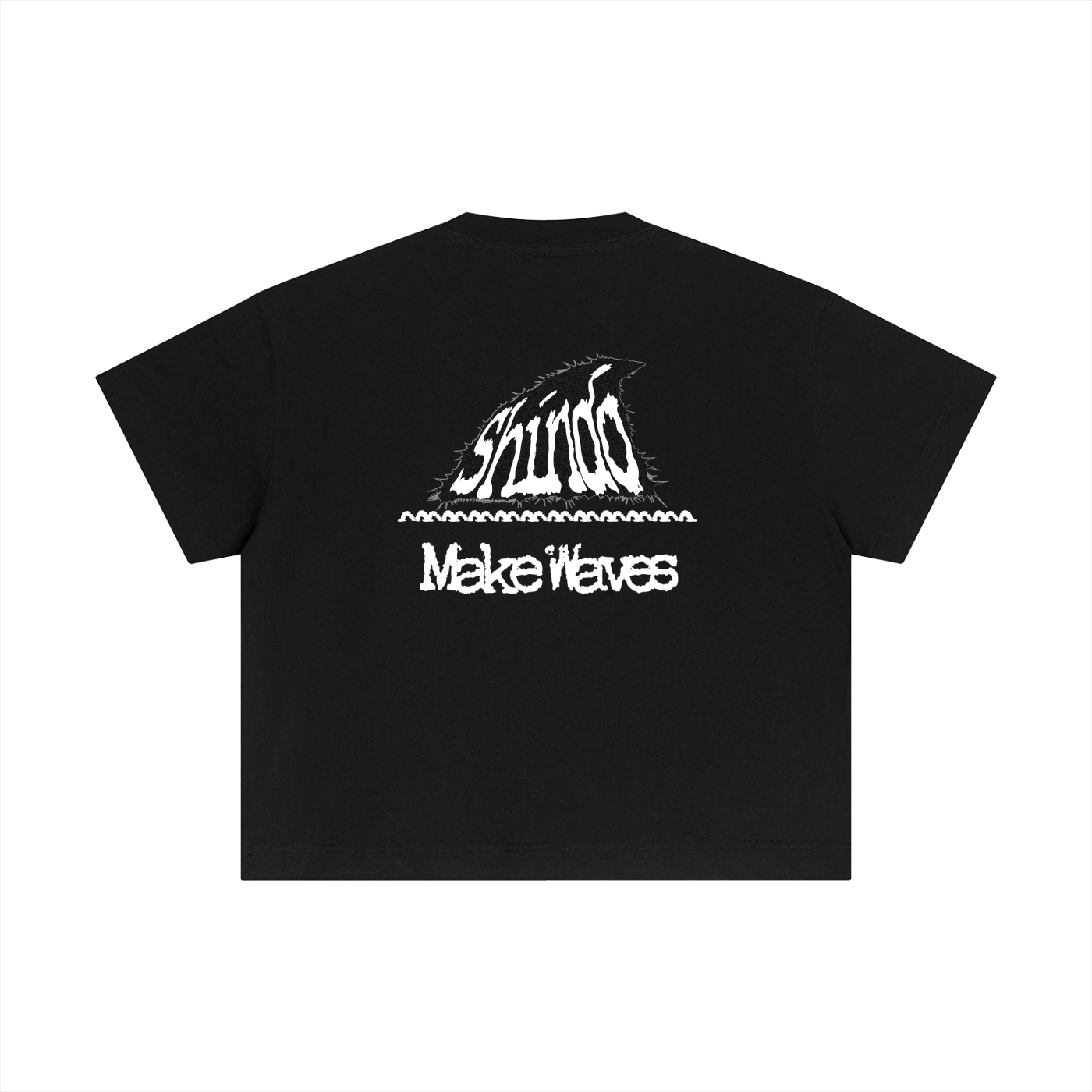 Dark LOGO boxy tee