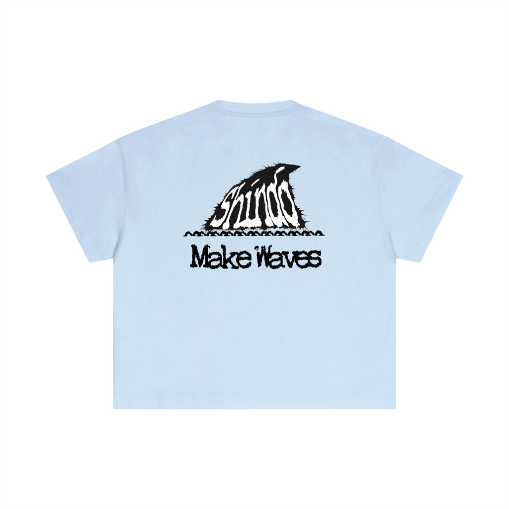 Light LOGO boxy tee