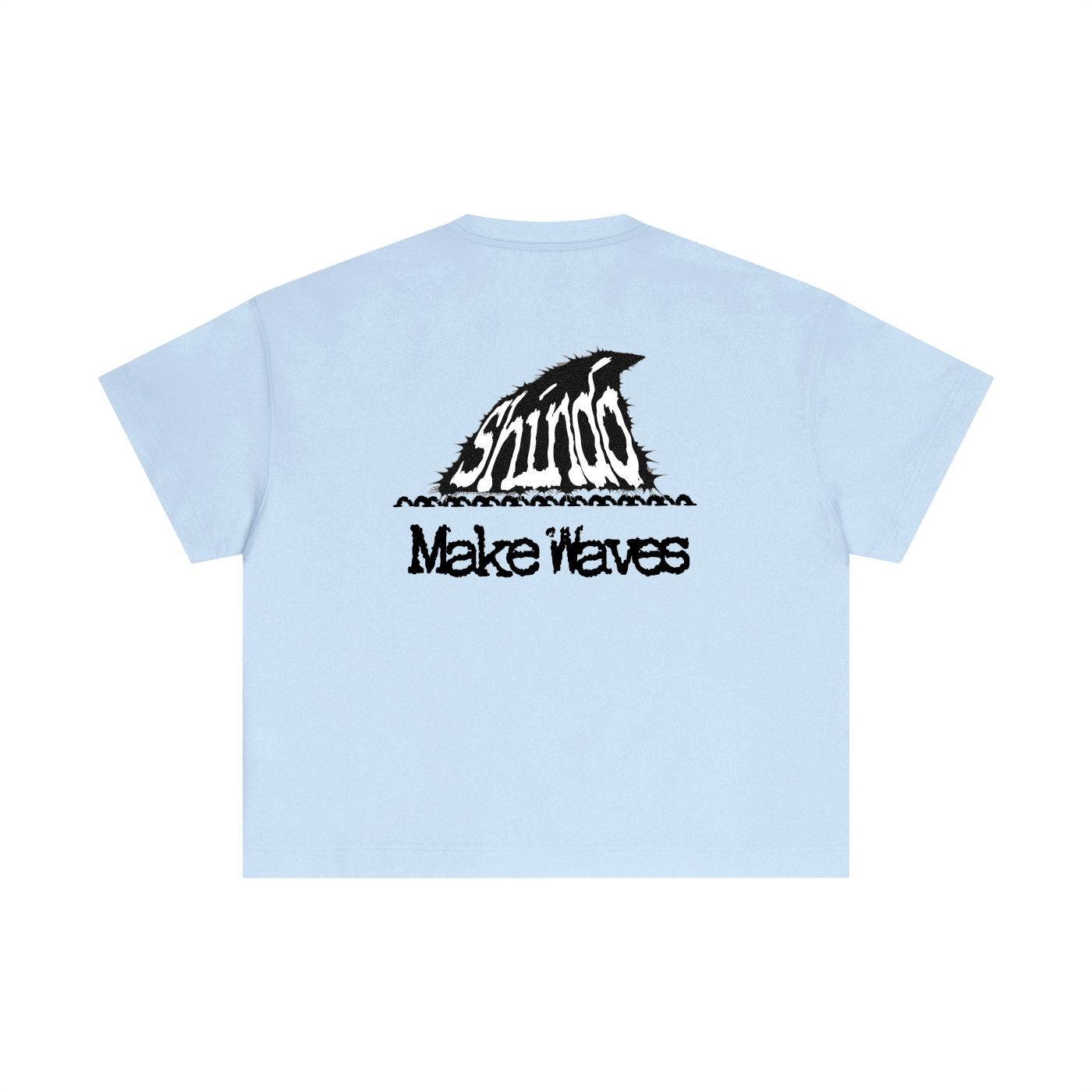 Light LOGO boxy tee