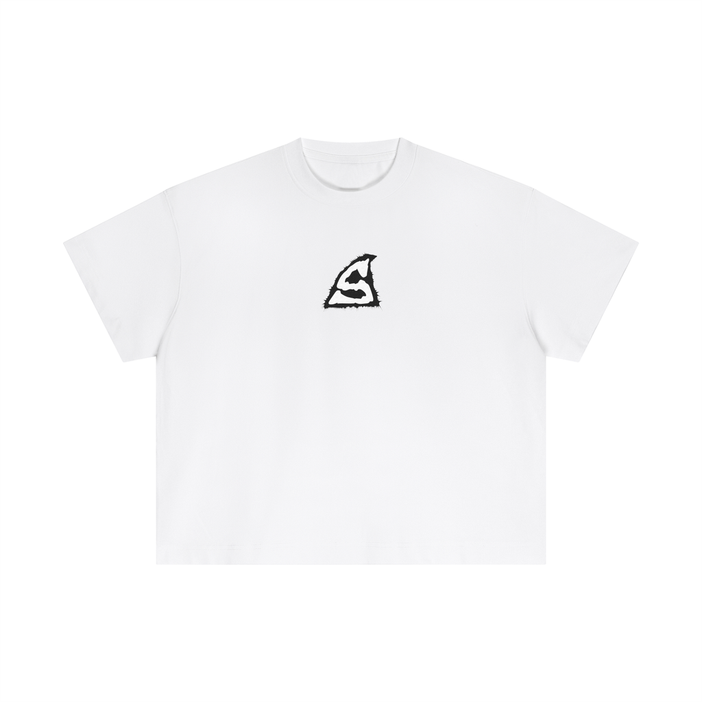 Light LOGO boxy tee