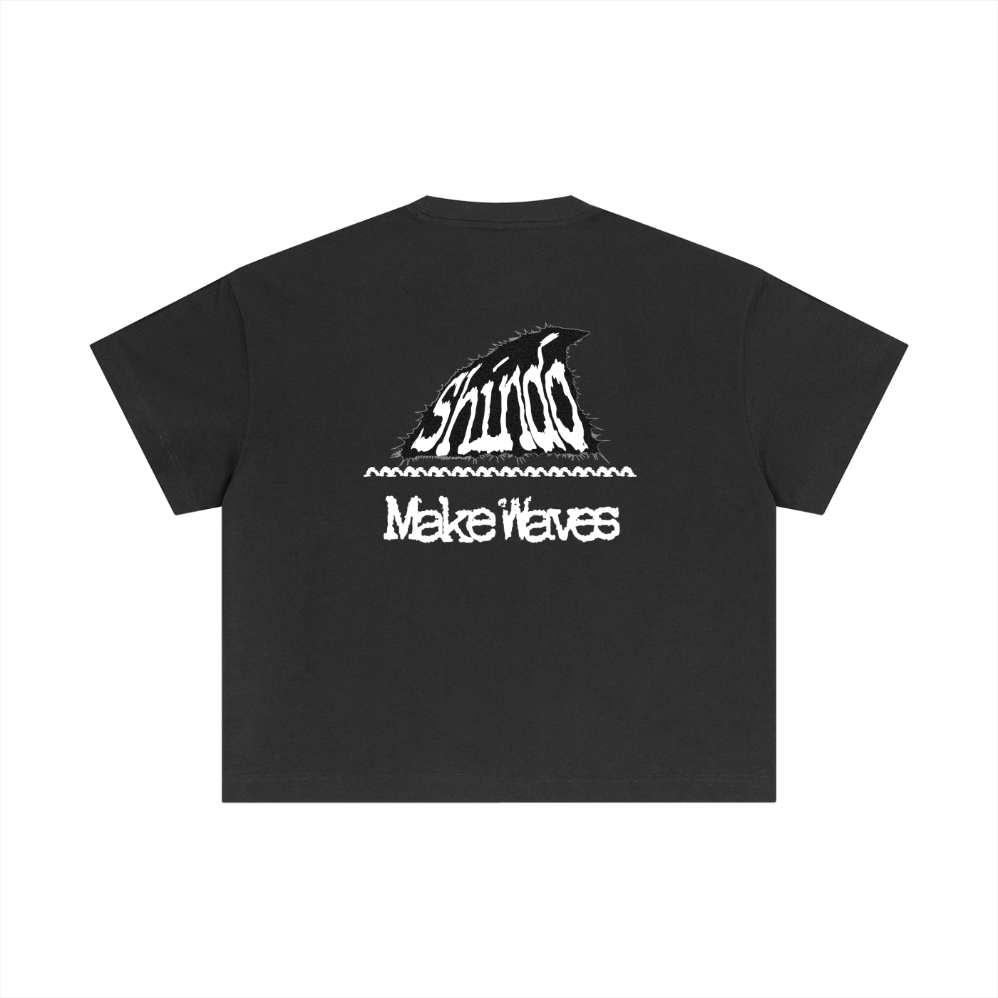 Dark LOGO boxy tee